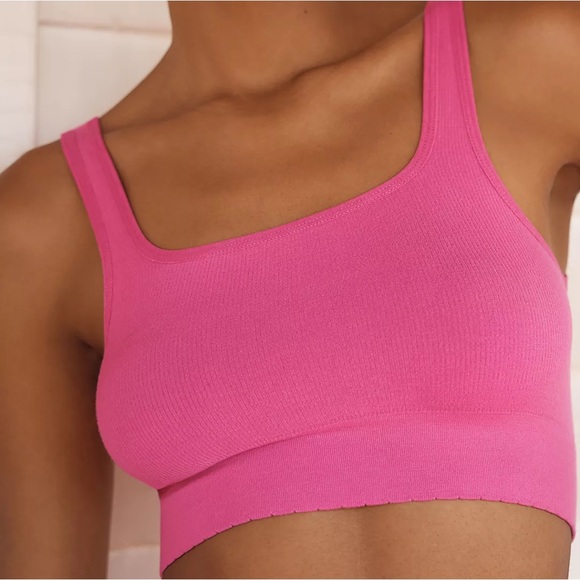 Anthropologie The Hattie Seamless Square-Neck Bralette - Picture 3 of 9